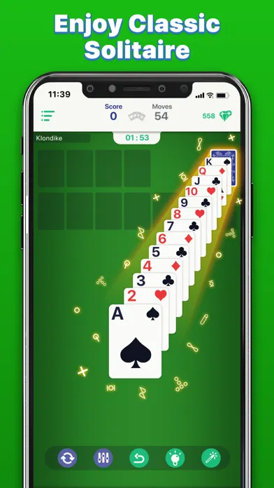 Classic Solitaire - Klondike スクリーンショット
